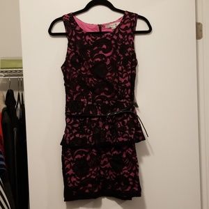 NWT Forever21 Belted Lace Dress